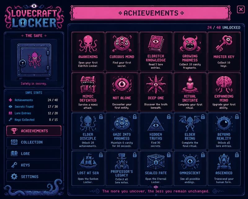 Lovecraft Locker 角色路线 画面 2